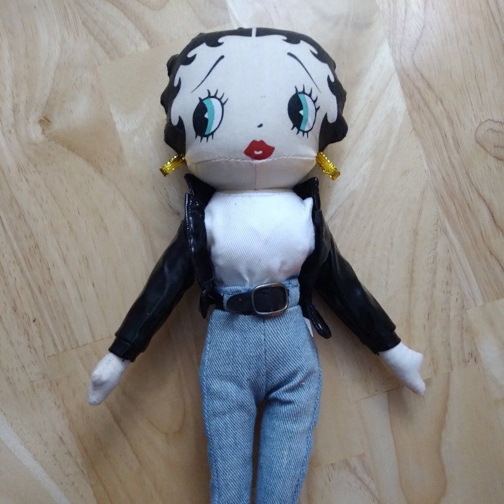 Vintage Kellytoy Betty Boop Cool Betty Plush Doll